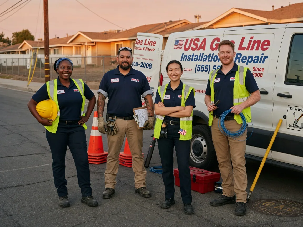 Gas Line Installation company in Kansas, AL